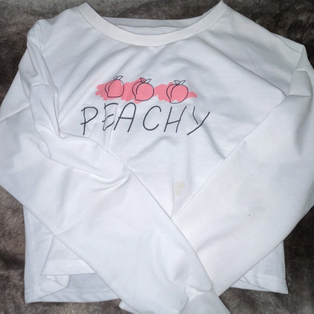Graphic “Peachy” Long Sleeve